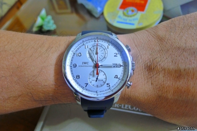 IWC YACHT CLUB 白遊艇換我開箱
