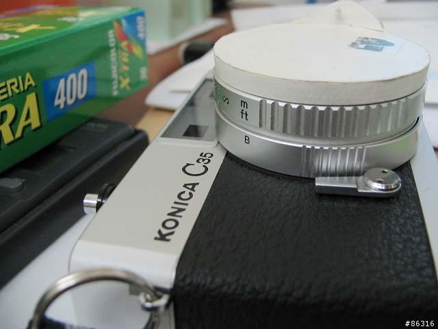 KONICA C35 自製鏡頭蓋