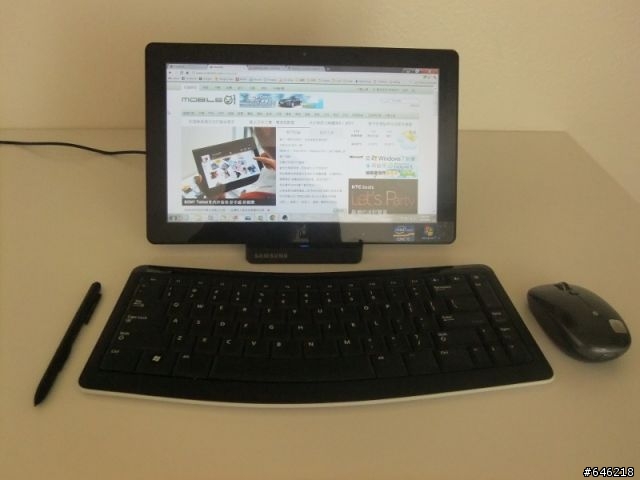 Samsung Series 7 Slate 單純的開箱照片及操作影片