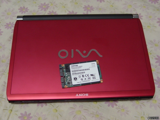 sony vaio TT15  V.S 東芝 SSD 64G