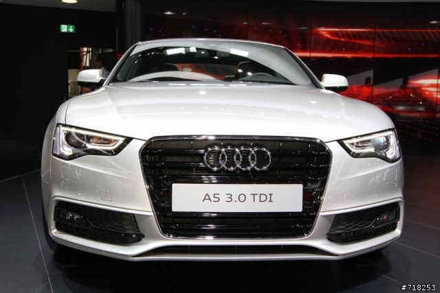 New Audi  a5 實車照