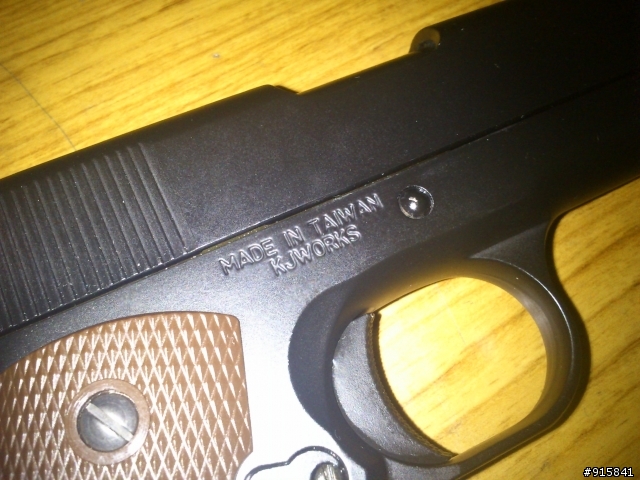 我的新玩具 KJ M1911 GBB 簡單開箱