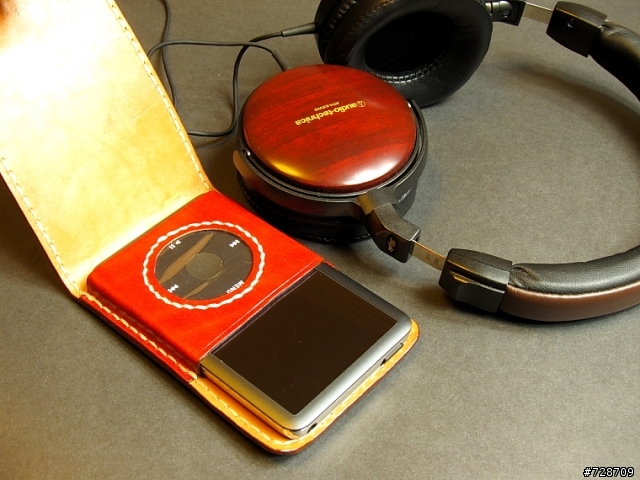 IPOD Classic 木紋皮套