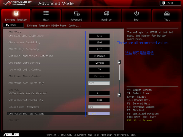 [狂]: Asus Rampage IV Extreme +i7-3960x.簡略教學含極限測試