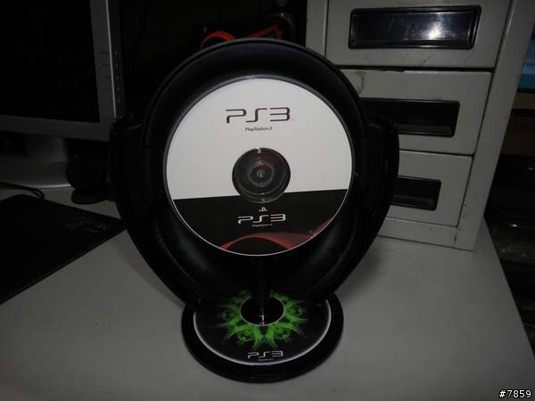 [DIY免錢] 無線耳機架 For PS3 Wireless Stereo Headset