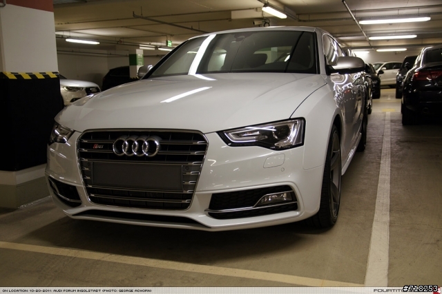 New Audi  a5 實車照