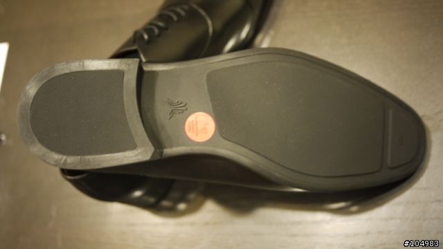 ZARA黑色正裝牛津皮鞋