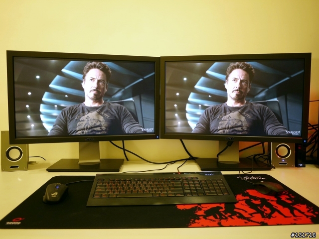 【開箱文】DELL U2711 27吋X2螢幕雙刀流~ 正式服役!!