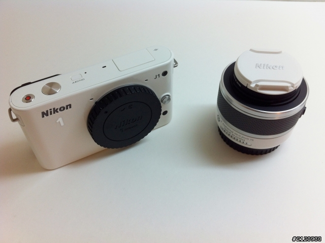 初生之犢 - 白色 NIKON J1 簡易開箱分享