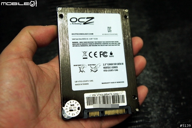 [開箱]OCZ Vertex 3 高速SSD on VAIO SB升級分享