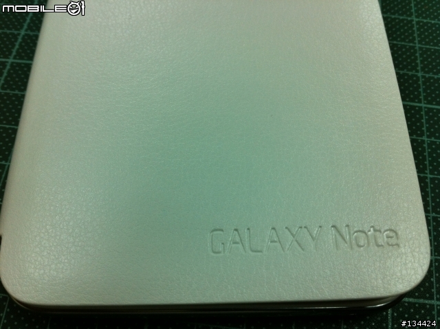 Samsung Galaxy Note 白色 不專業開箱 加穿白色皮套