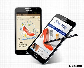 Galaxy Note S Memo ♥ 用手繪畫的photoshop !!