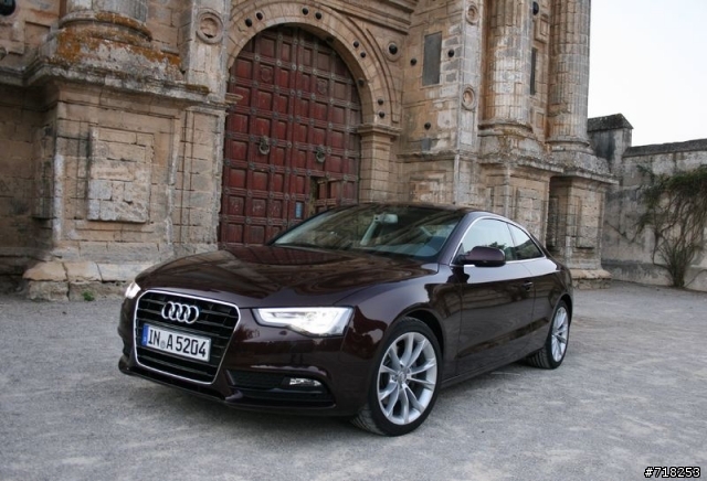 New Audi  a5 實車照