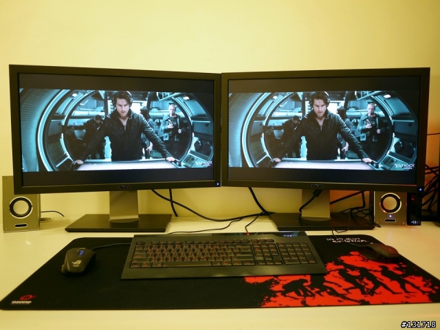 【開箱文】DELL U2711 27吋X2螢幕雙刀流~ 正式服役!!