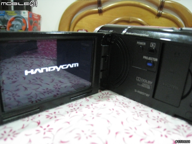 我來了HDR-PJ10 開箱  有微投影很棒