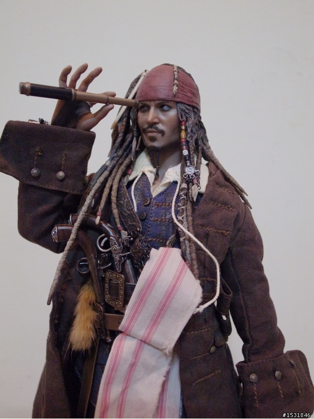 HOT TOYS DX06 JACK SPARROW開箱(多圖 請注意)