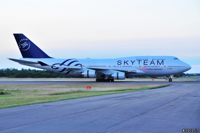 華航 747-400 天合聯盟