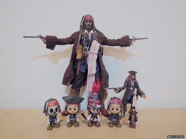 HOT TOYS DX06 JACK SPARROW開箱(多圖 請注意)