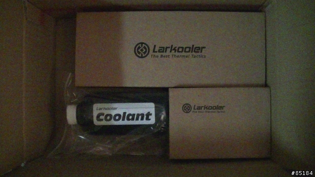 Larkooler KU3341三分管多循環水冷系統套裝組實裝