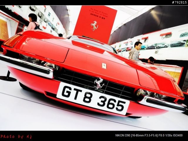 分享一下11/26在微風廣場舉辦法拉利行動博物館~