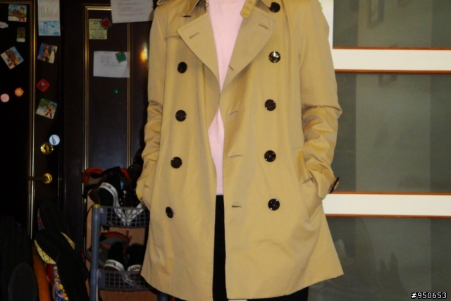 BURBERRY LONDON經典雙排扣風衣(同場加映上次購買經典單排扣風衣)