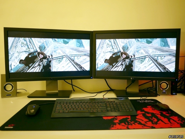 【開箱文】DELL U2711 27吋X2螢幕雙刀流~ 正式服役!!