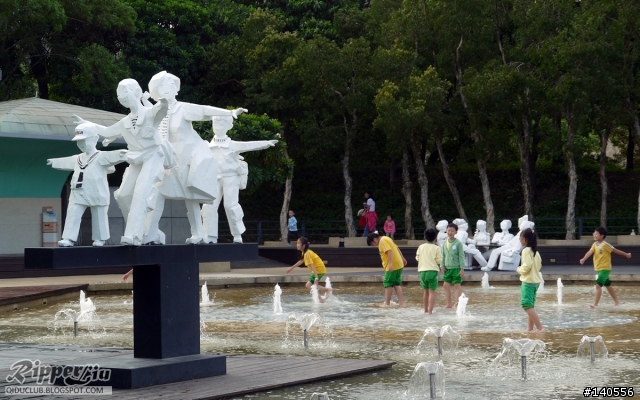 山徒路狹的朱銘美術館...