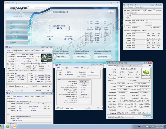 [狂]: Asus Rampage IV Extreme +i7-3960x.簡略教學含極限測試