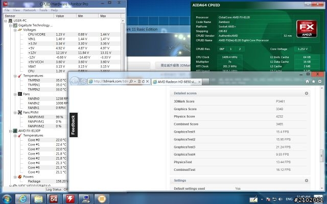 分享巴扣牌推土機、中文Win8系統蹦出新滋味(新增空冷hyper 612 pwm基本、大超5G溫度)