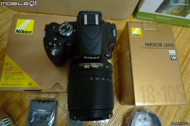 等待已久的Nikon D5100 +AF-S 18-105mm f/3.5-5.6G VR ED DX鏡頭 超短開箱文