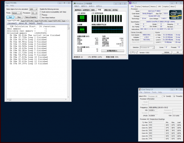 [狂]: Asus Rampage IV Extreme +i7-3960x.簡略教學含極限測試