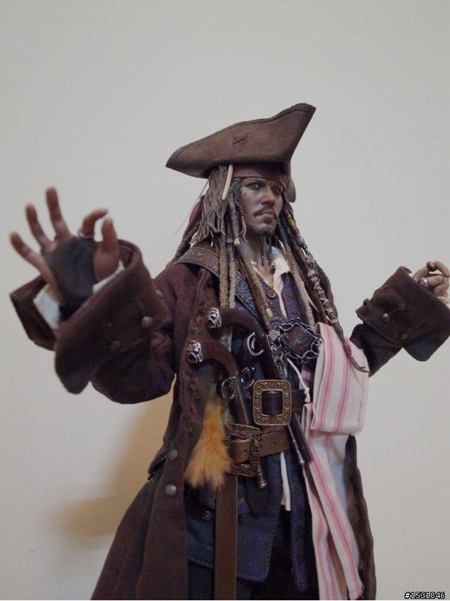 HOT TOYS DX06 JACK SPARROW開箱(多圖 請注意)