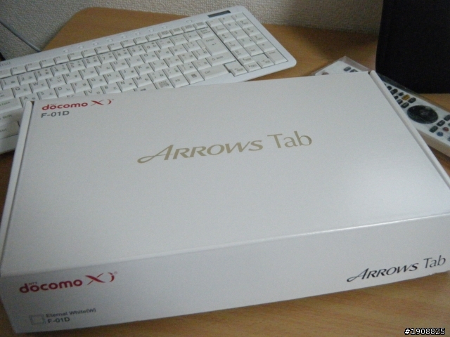 [不專業開箱照]之防水Fujitsu Arrows Tab LTE F-01D android平板