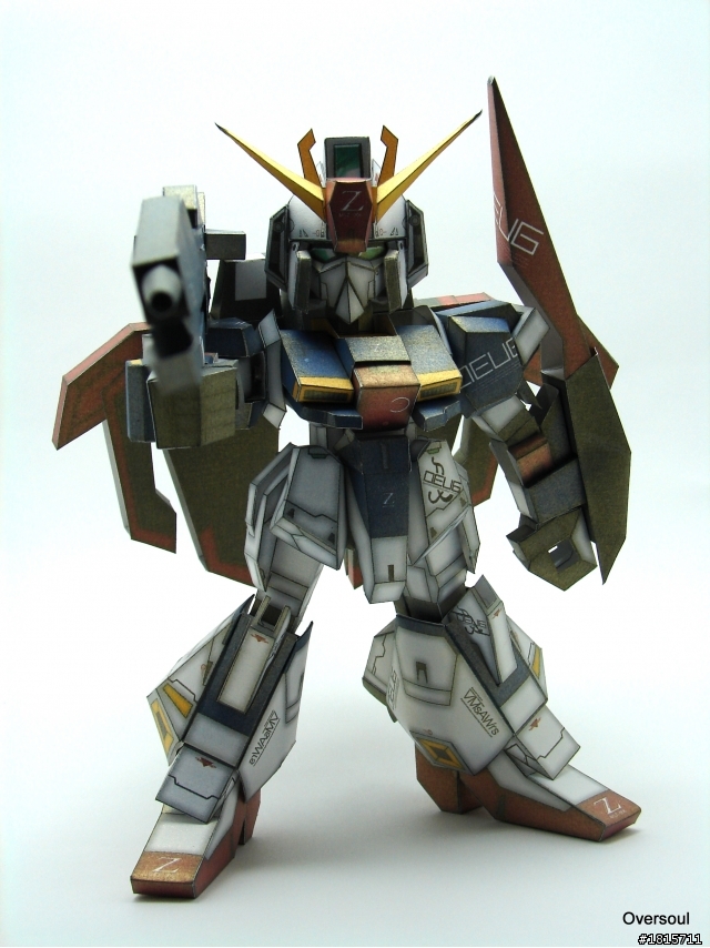 【作品分享】MSZ-006 Z鋼彈 紙模