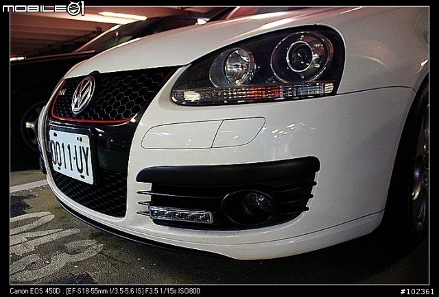 [改裝分享] GTI MK5 R-LINE 霧燈罩 DRL 日行燈
