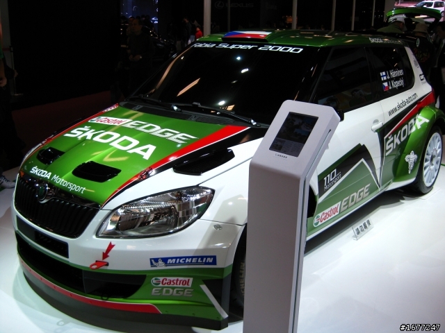 台北車展的SKODA 拍了機張分享一下!