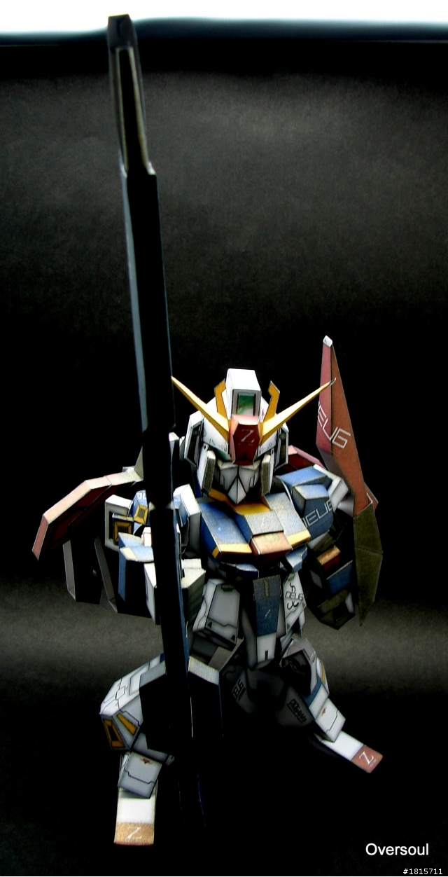 【作品分享】MSZ-006 Z鋼彈 紙模