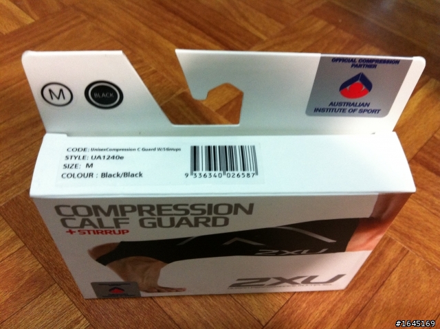 開箱文~2XU腿套(第一次開箱，請多指教)