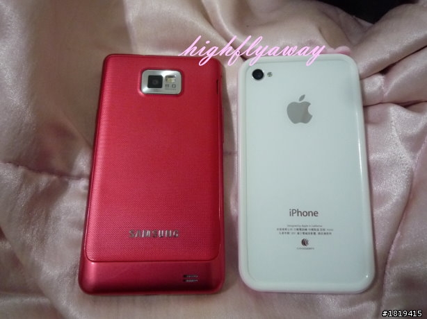 [開箱] 玫瑰紅?櫻花粉?繽紛新色 桃粉色samsung galaxy S2 (i9100)分享