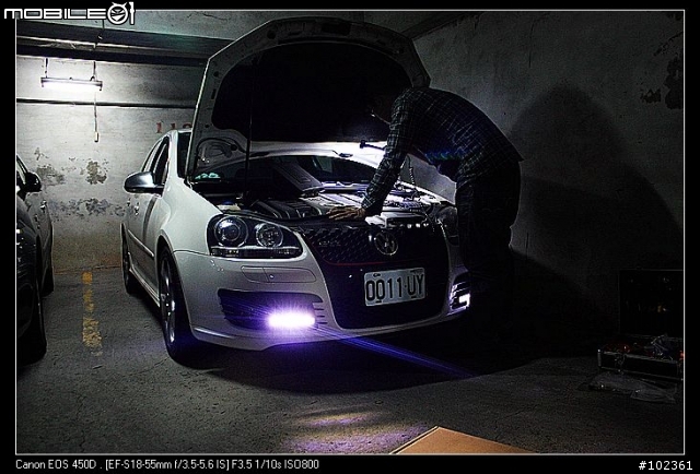 [改裝分享] GTI MK5 R-LINE 霧燈罩 DRL 日行燈