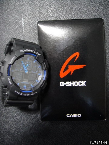 [開箱] G-SHOCK GA-100藍黑款