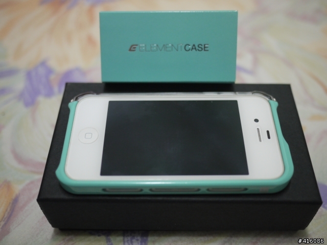 Vapor COMP Epiphany Blue IPHONE4&4S手機殼簡易開箱