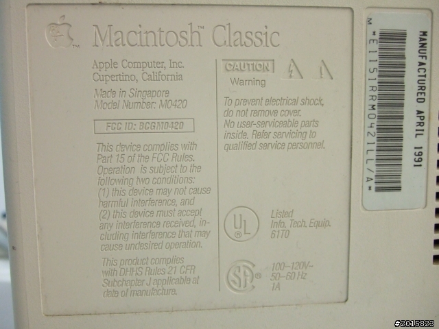 [開機]Apple古早味：Macintosh Classic