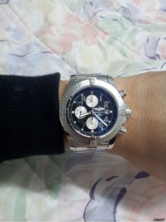[開箱] Breitling Super Avenger 百年靈 超級復仇者 (圖多請見諒)