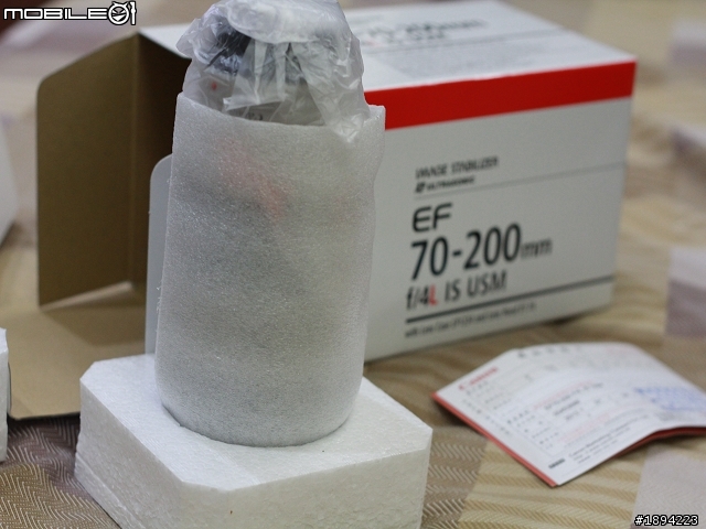 70-200 F4 IS之毒到開箱