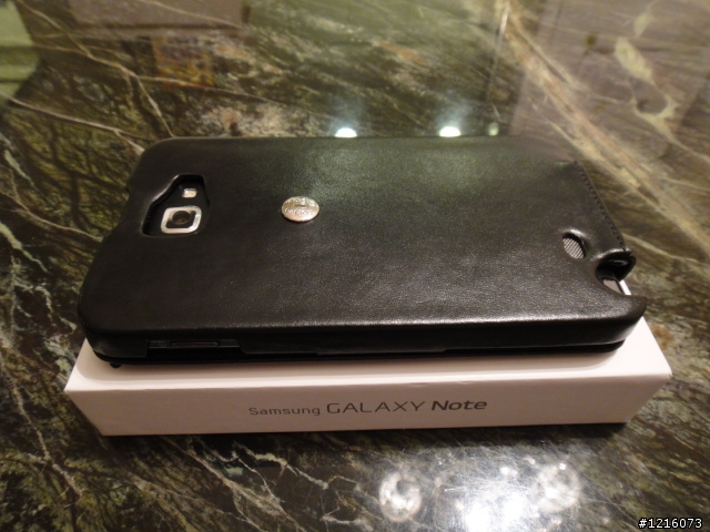 （開箱）法國NOREVE娜薇兒Samsung Galaxy Note真皮頂級皮套