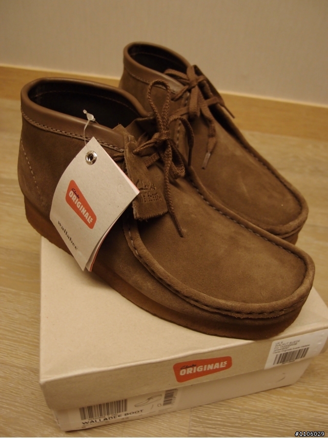 [開箱]  Clarks Wallabee 袋鼠鞋