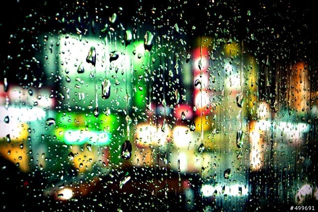 GRD3-車窗上的水滴