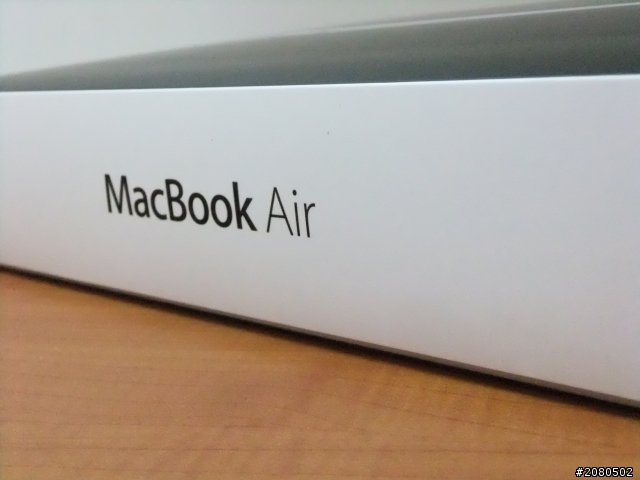 (開箱)我的第一台蘋果電腦MACBOOK AIR 13’
