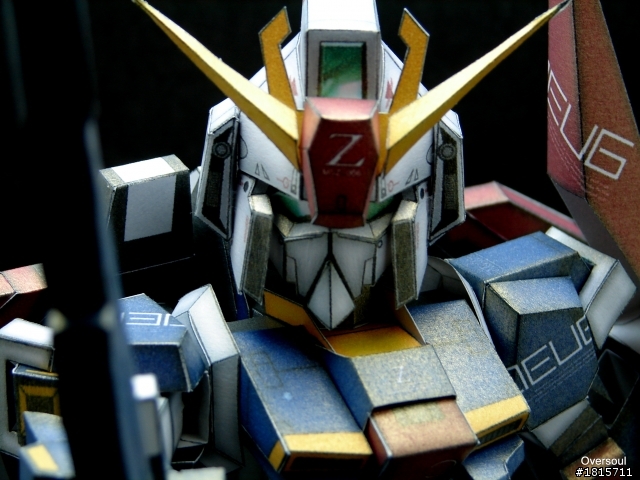 【作品分享】MSZ-006 Z鋼彈 紙模